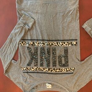 PINK long sleeve top